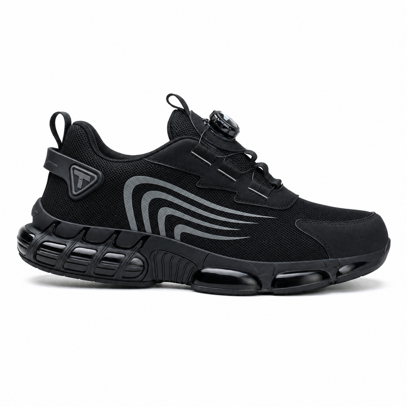 Tênis Masculino Cano Baixo Pulse Kurvo em perfil lateral sobre fundo branco.